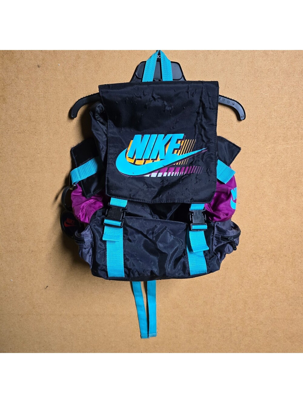 OG 90's Vintage Nike Urban Jungle Hoop Heroes Backpack Utility Bag Y2K  Jordan